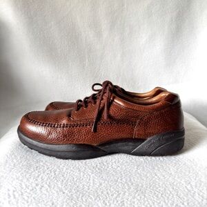 Dr. Comfort Size 11 1/2 Men’s Brown Leather Lace Up Shoes